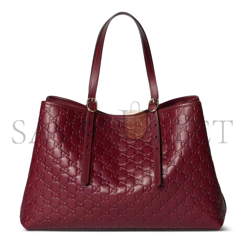 GUCCI GG EMBLEM LARGE TOTE BAG 815213 (38*25*15cm) GUCCI GG EMBLEM LARGE TOTE BAG 815213 (38*25*15cm)